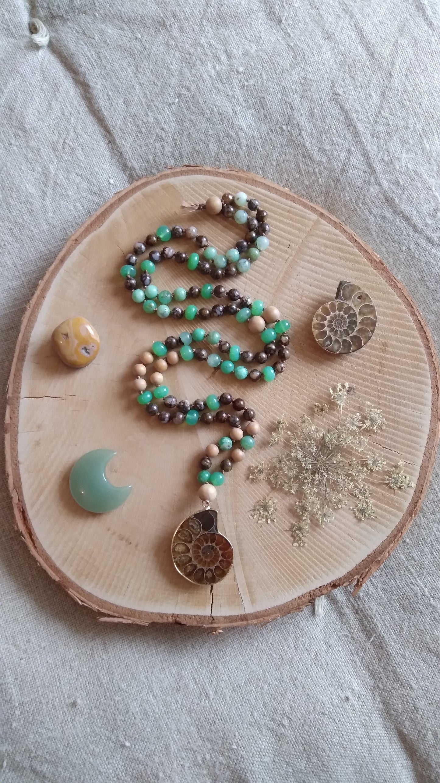 mala en chrysoprase