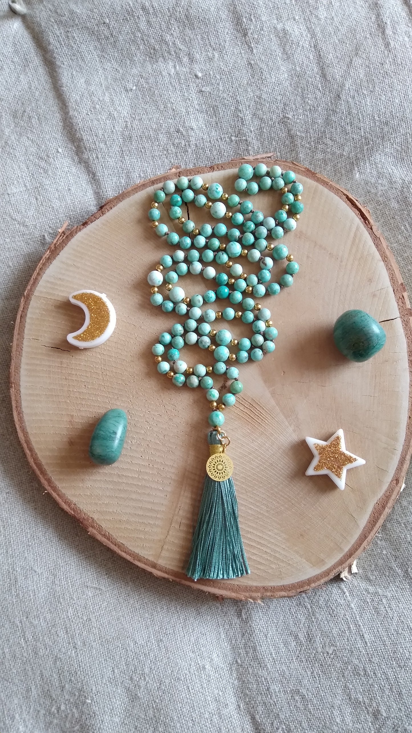 mala en turquoise