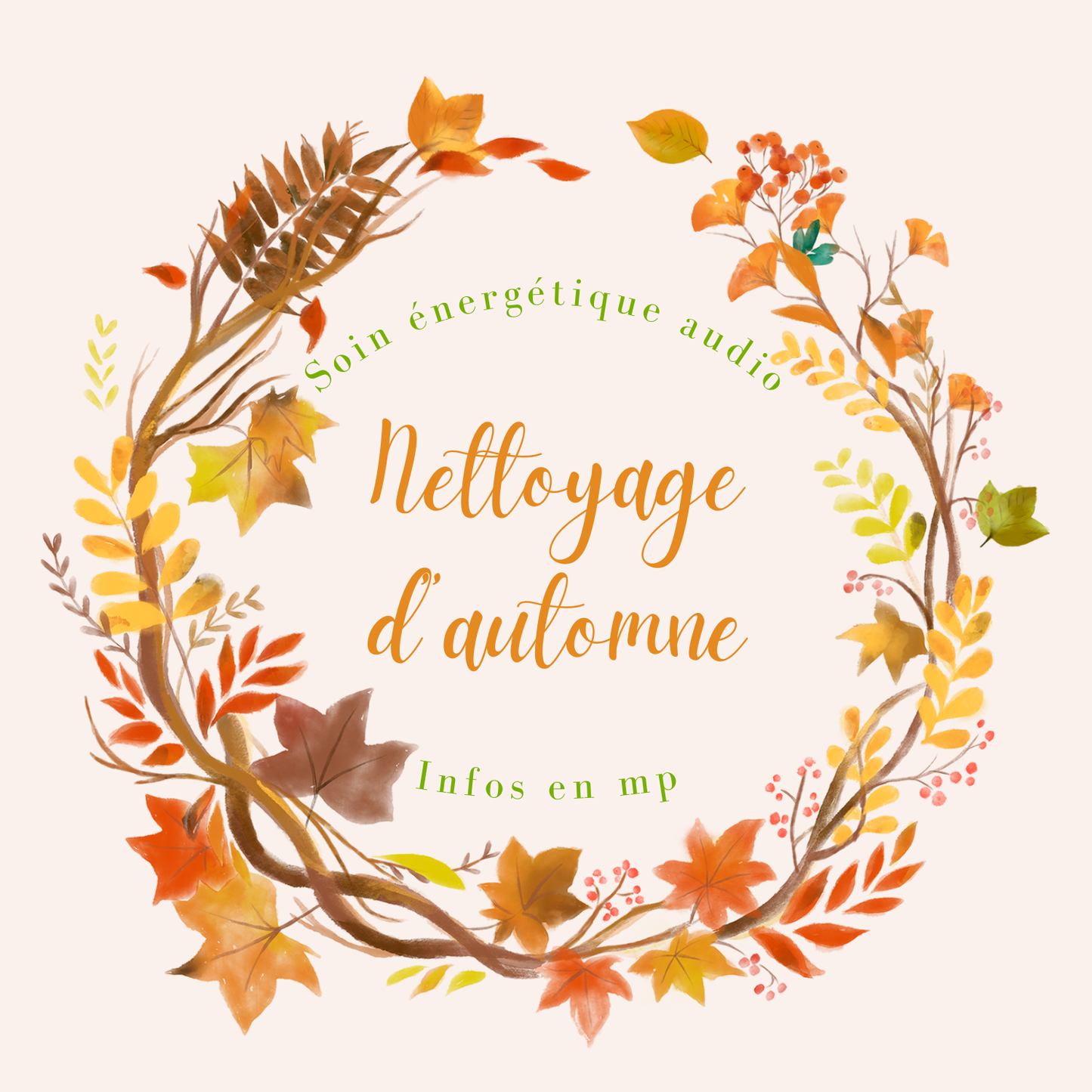 Soin énergétique audio "Nettoyage d'automne"